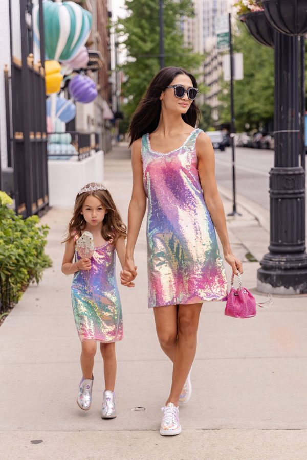 Women’s Rainbow Sunset Gem Dress