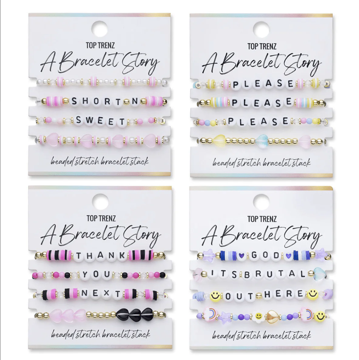 A Bracelet Story – Pop Anthem Pack (4 bracelets per card) A Bracelet Story – Pop Anthem Pack (4 bracelets per card)