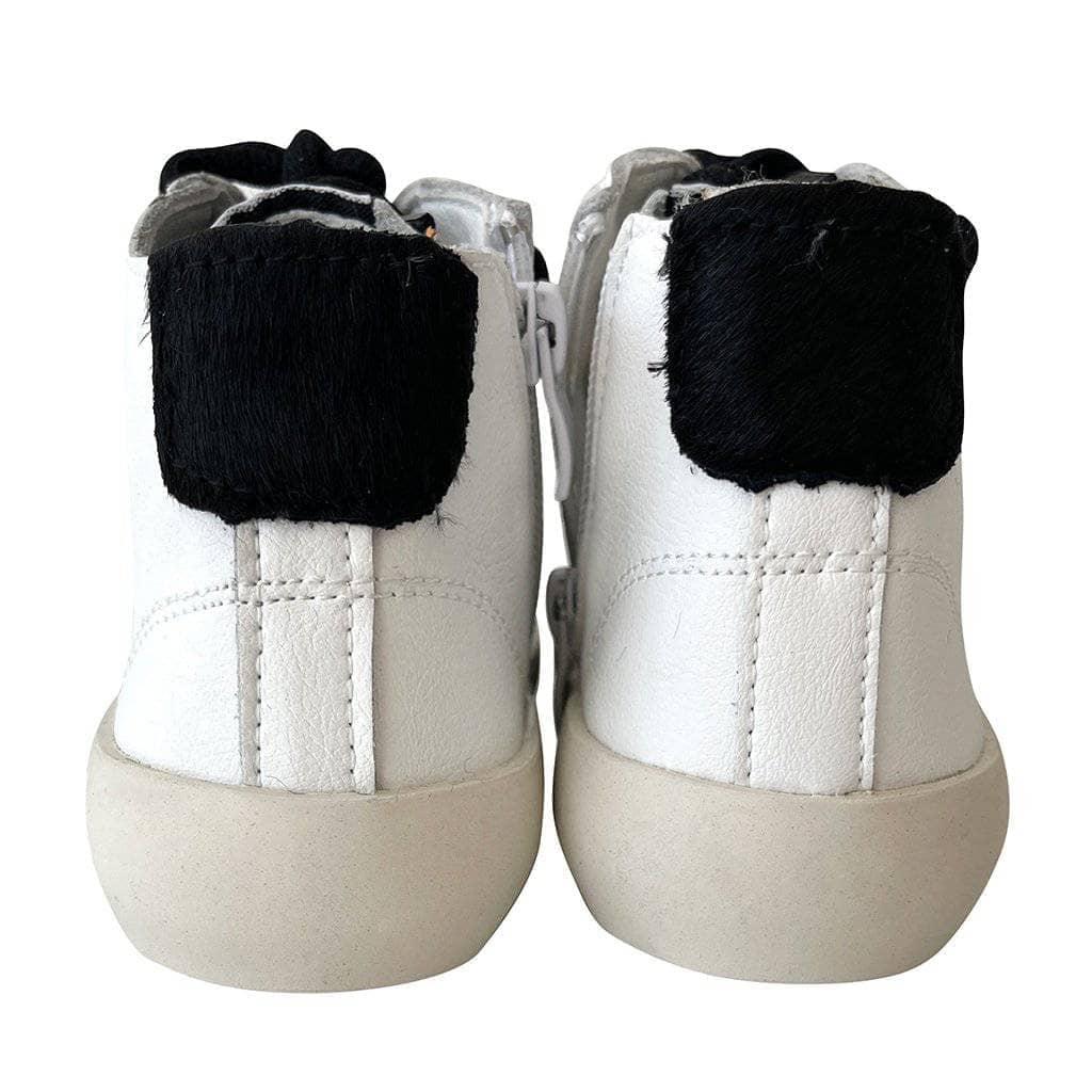 Black Happy High-Top Sneaker Black Happy High-Top Sneaker