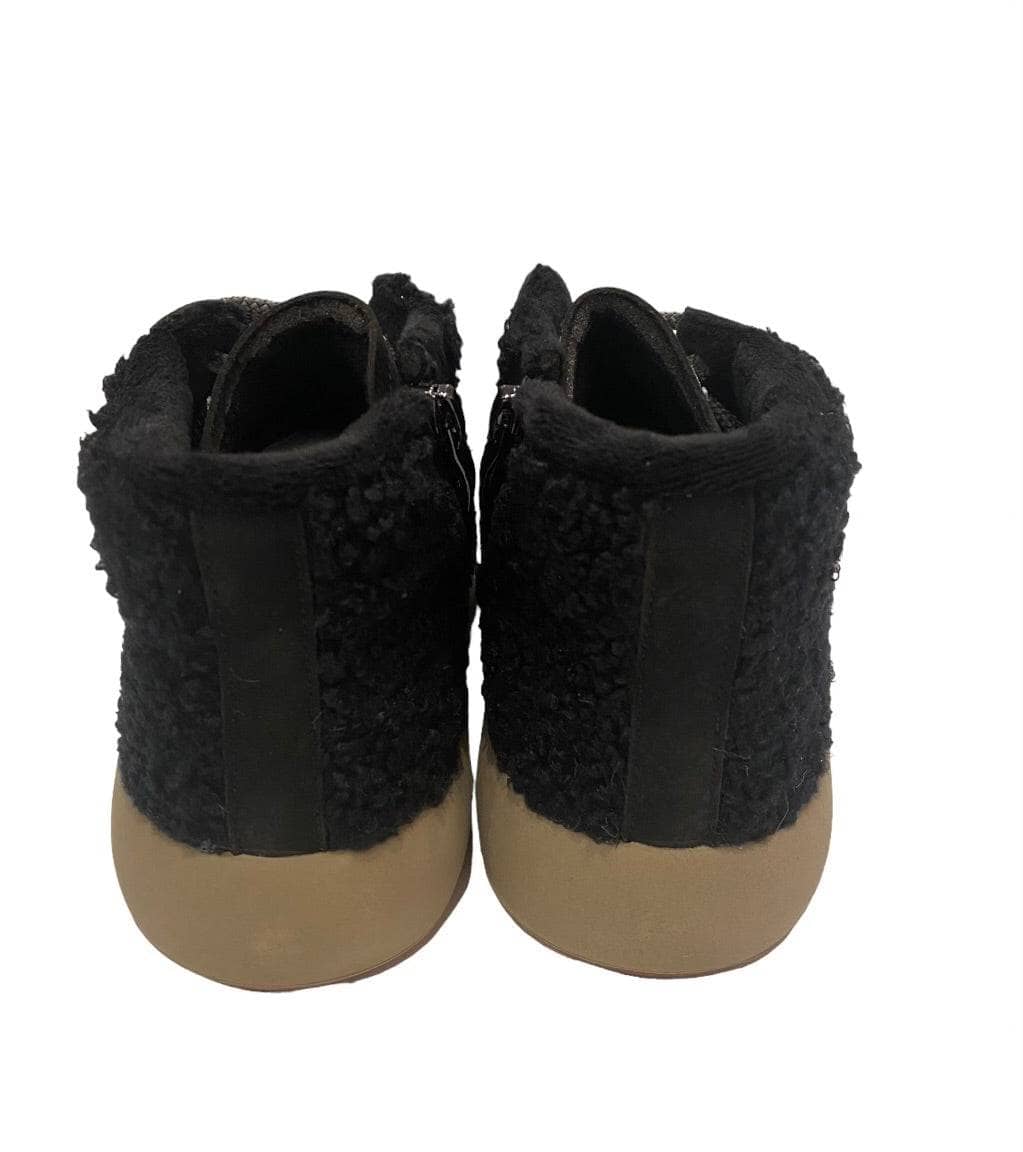Blackout High-top Sherpa Sneaker Blackout High-top Sherpa Sneaker