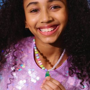 Candy Heart Bear Necklace