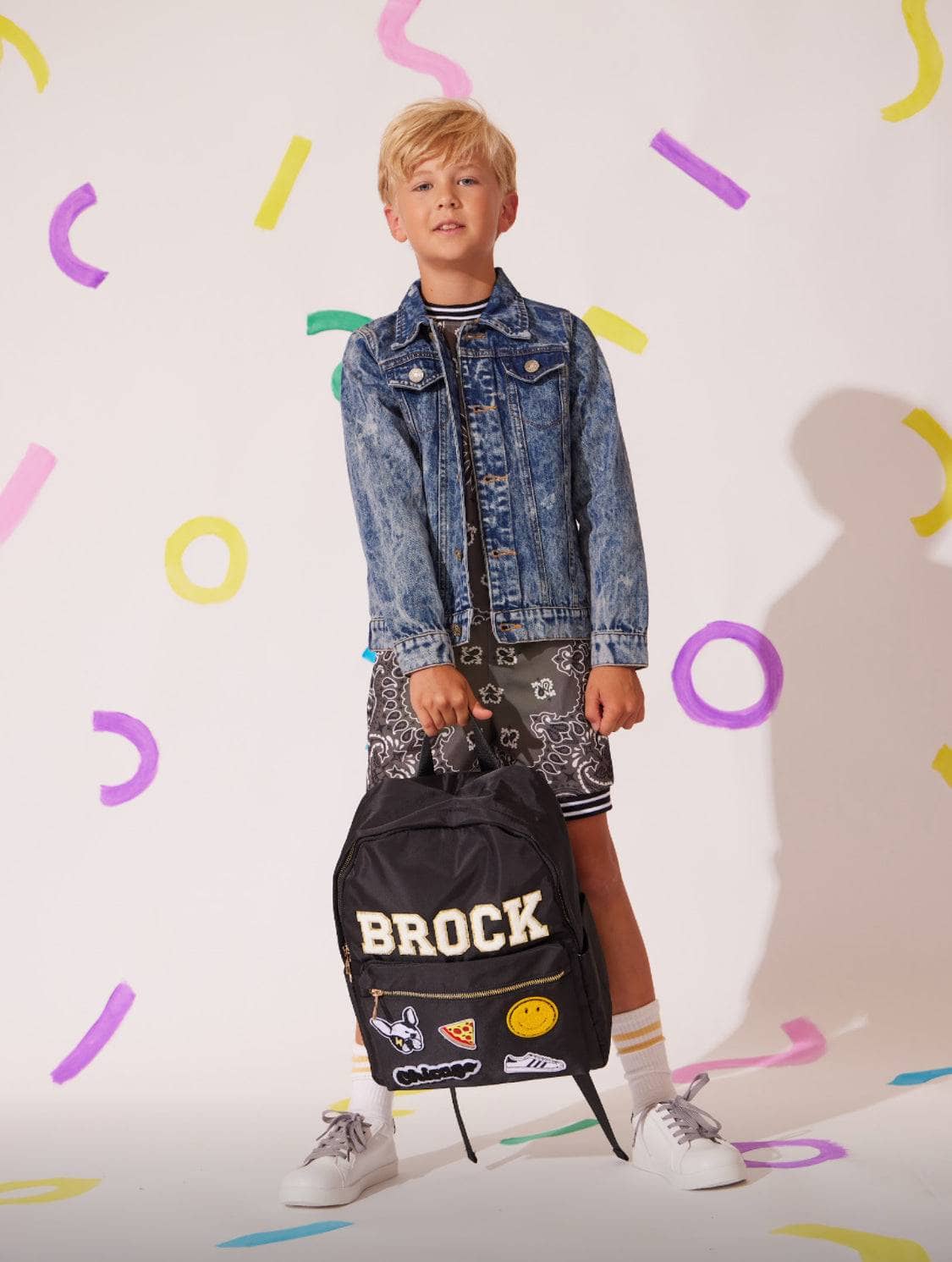 Customizable Patch Backpack Customizable Patch Backpack