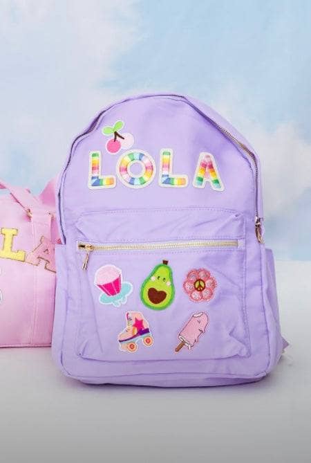 Customizable Patch Backpack Customizable Patch Backpack