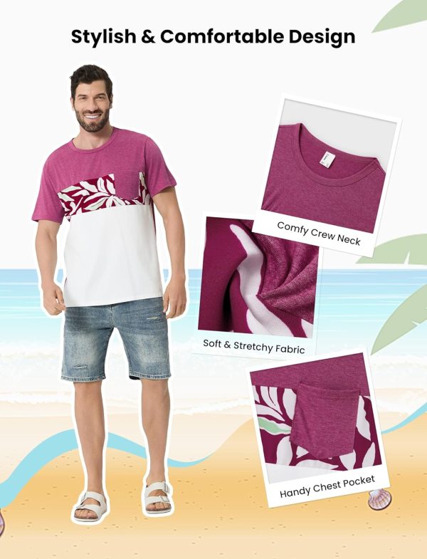 Family Matching Outfits Mommy and Me Dresses Hawaiian Tropical Vacation Beach Spaghetti Strap Dress and Shirt
