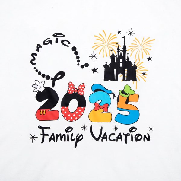 Family Vacation Shirts 2025 Family Matching Outfits Magical Tshirts for Family Cruise Trip Clothes Summer Travel Tops