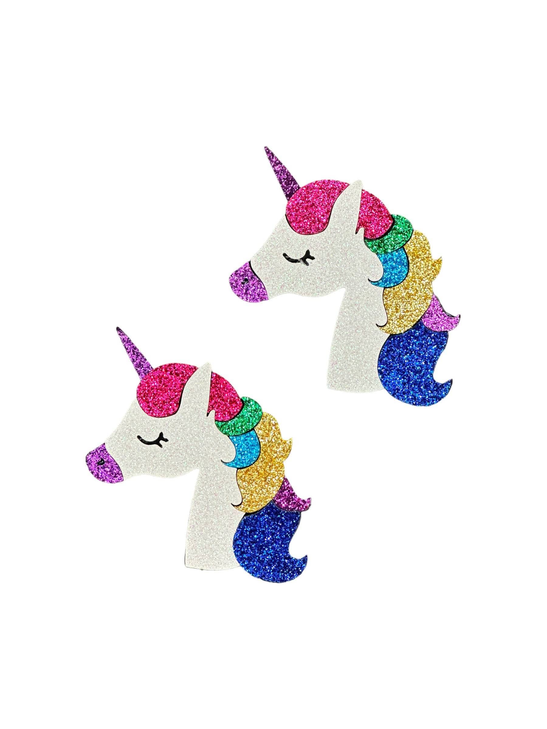 Glitter Unicorn Hair Clips (Pack of 2) Glitter Unicorn Hair Clips (Pack of 2)