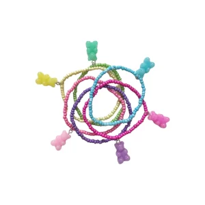 Gummy Bear Bead Bracelets