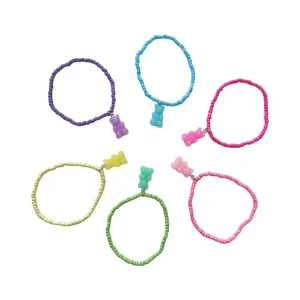Gummy Bear Bead Bracelets