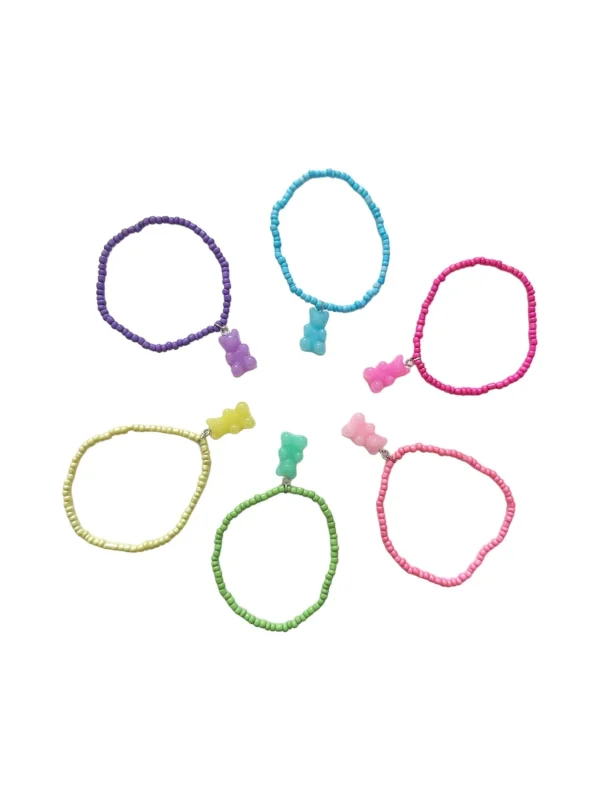Gummy Bear Bead Bracelets