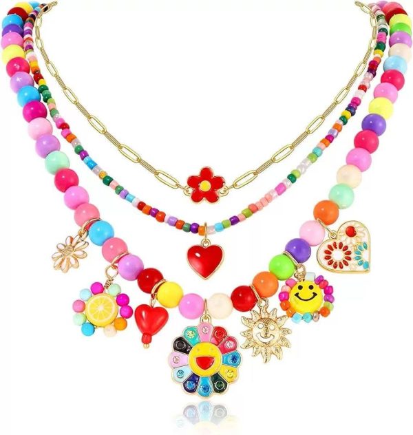 Happy Daisy Necklace Set