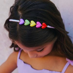 Hearts Pearls Headband Hearts Pearls Headband