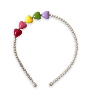 Hearts Pearls Headband Hearts Pearls Headband