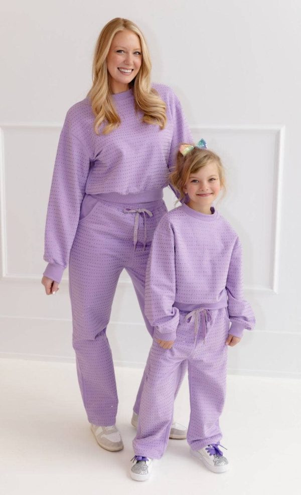 Lavender Crystal Set