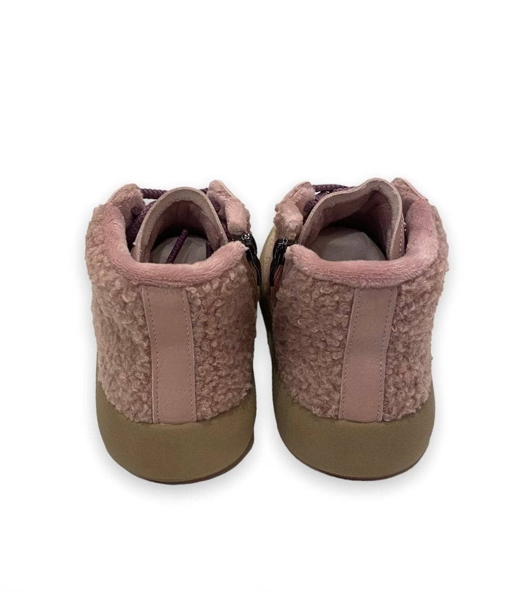 Mauve High Top Sherpa Sneaker Mauve High Top Sherpa Sneaker