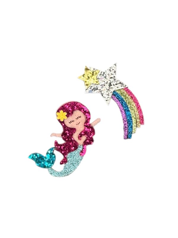 Mermaid and Shooting Star Clips