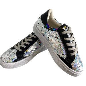Midnight Sequin Flip Sneakers