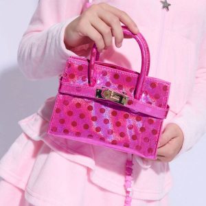 Mini Iridescent Dot Purse