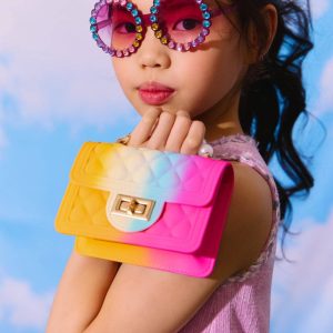 Mini Tie Dye Coco & Pearls Purse