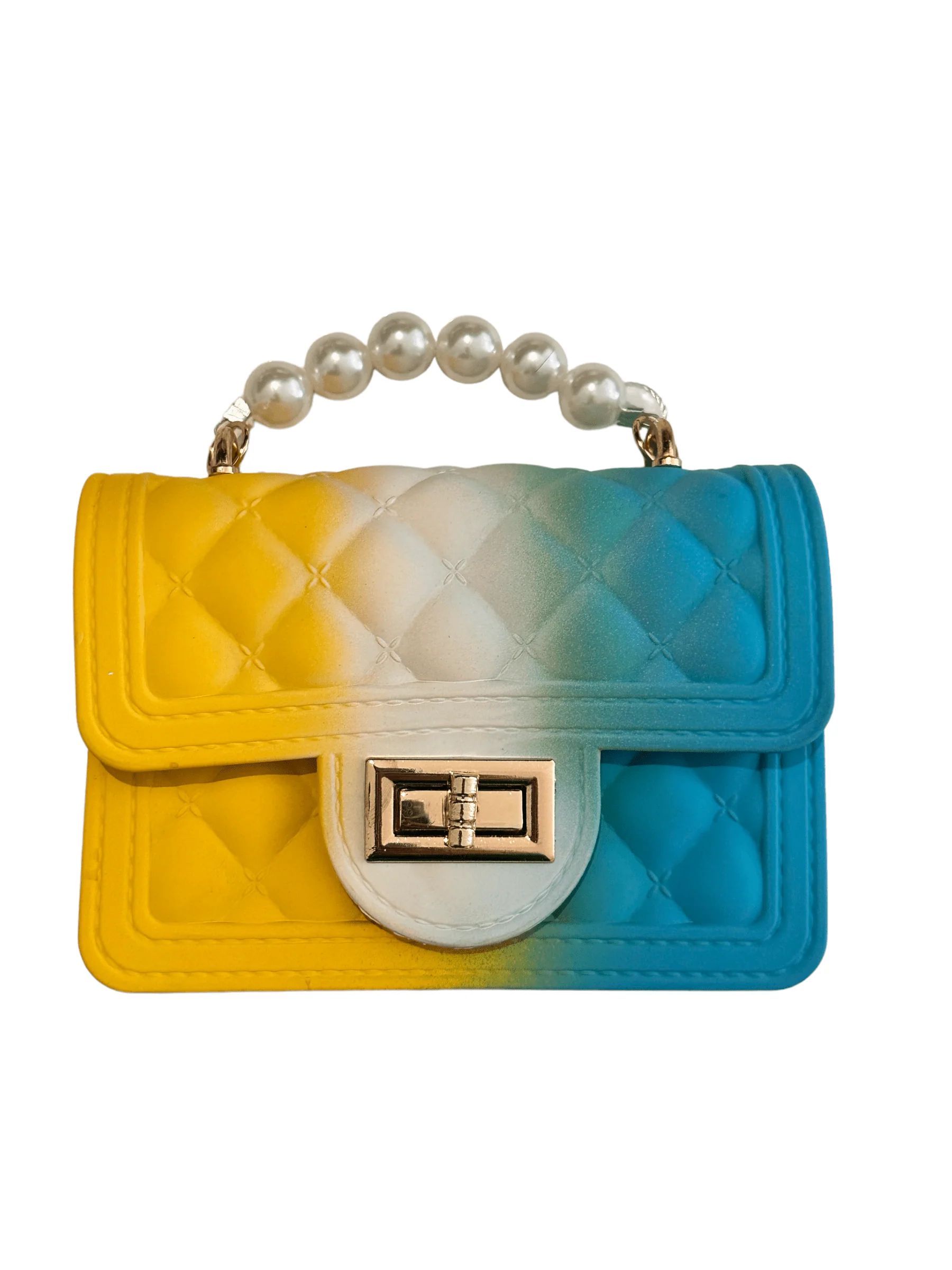 Mini Tie Dye Coco & Pearls Purse Mini Tie Dye Coco & Pearls Purse