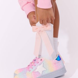 Ombre Glitter Star Sneaker