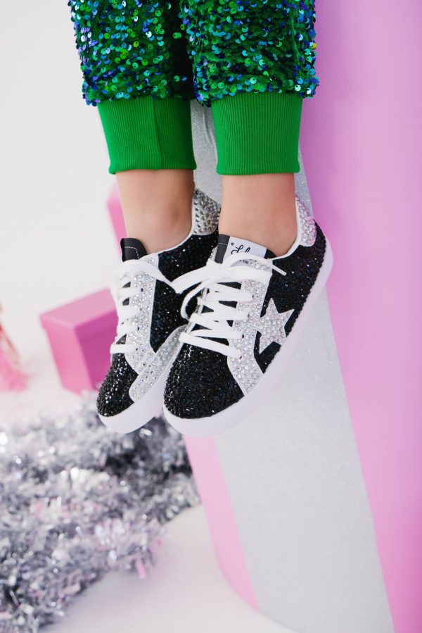 Panda Crystal Star Sneaker