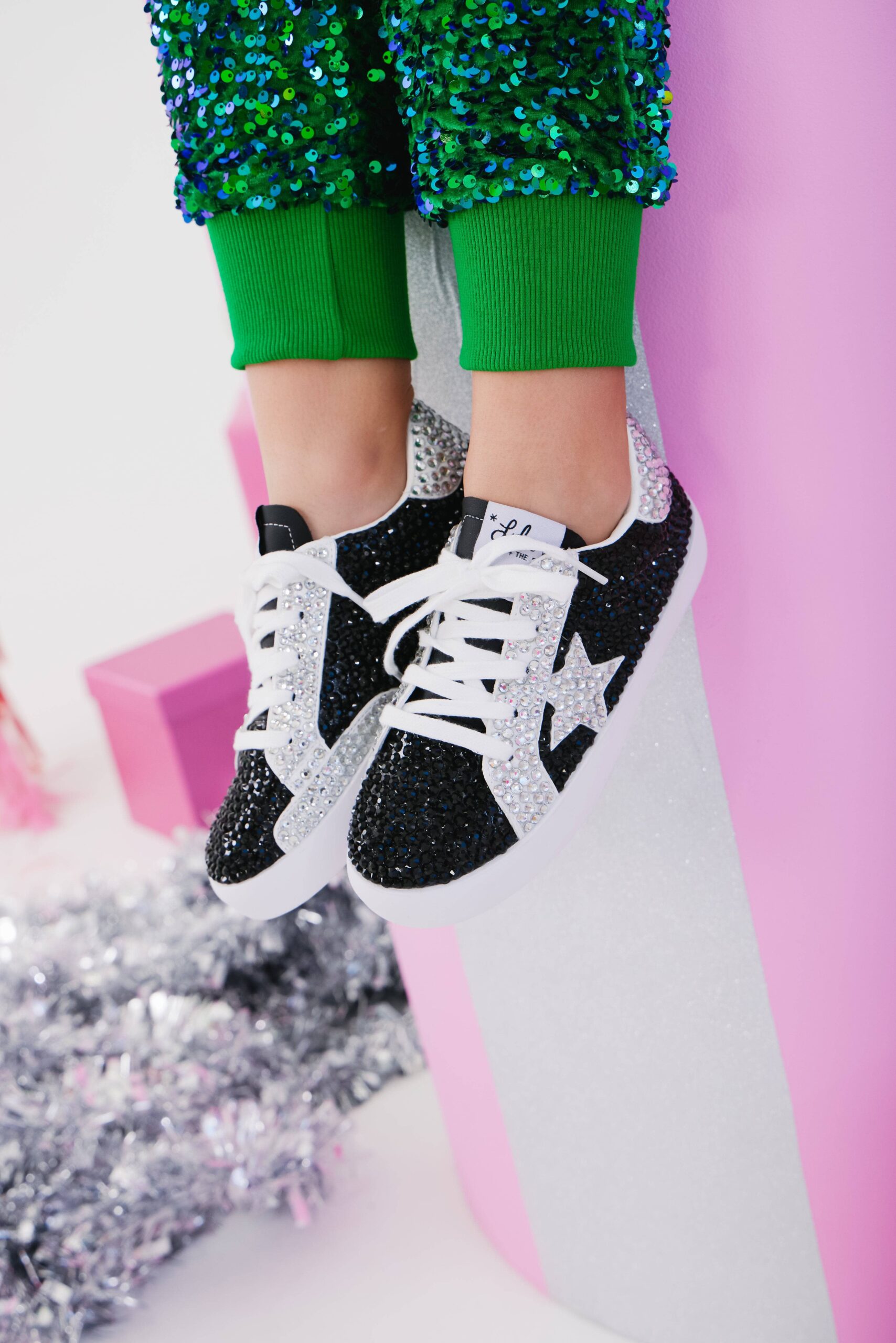 Panda Crystal Star Sneaker Panda Crystal Star Sneaker