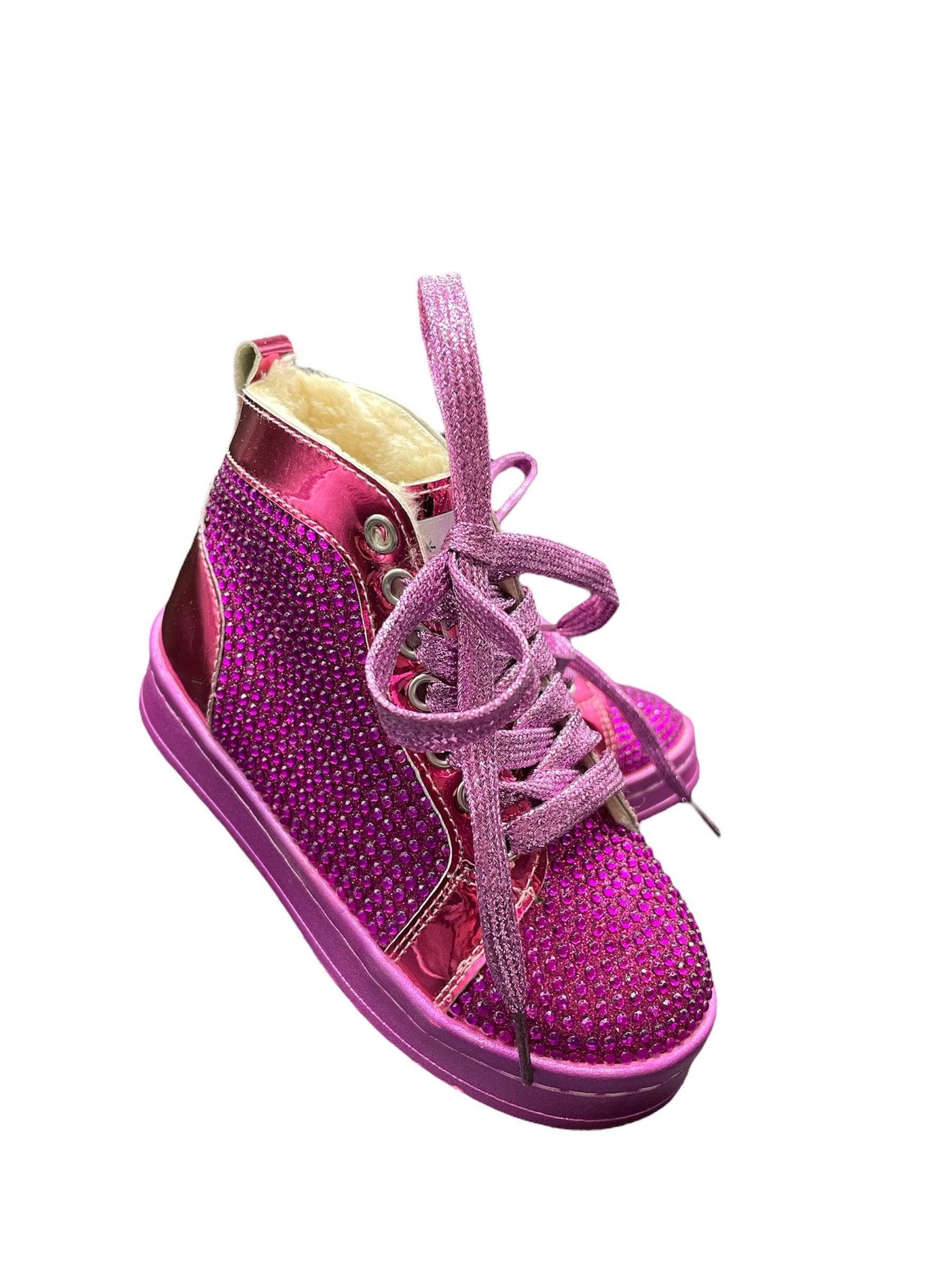 Pink Crystal Hologram Hightops Pink Crystal Hologram Hightops