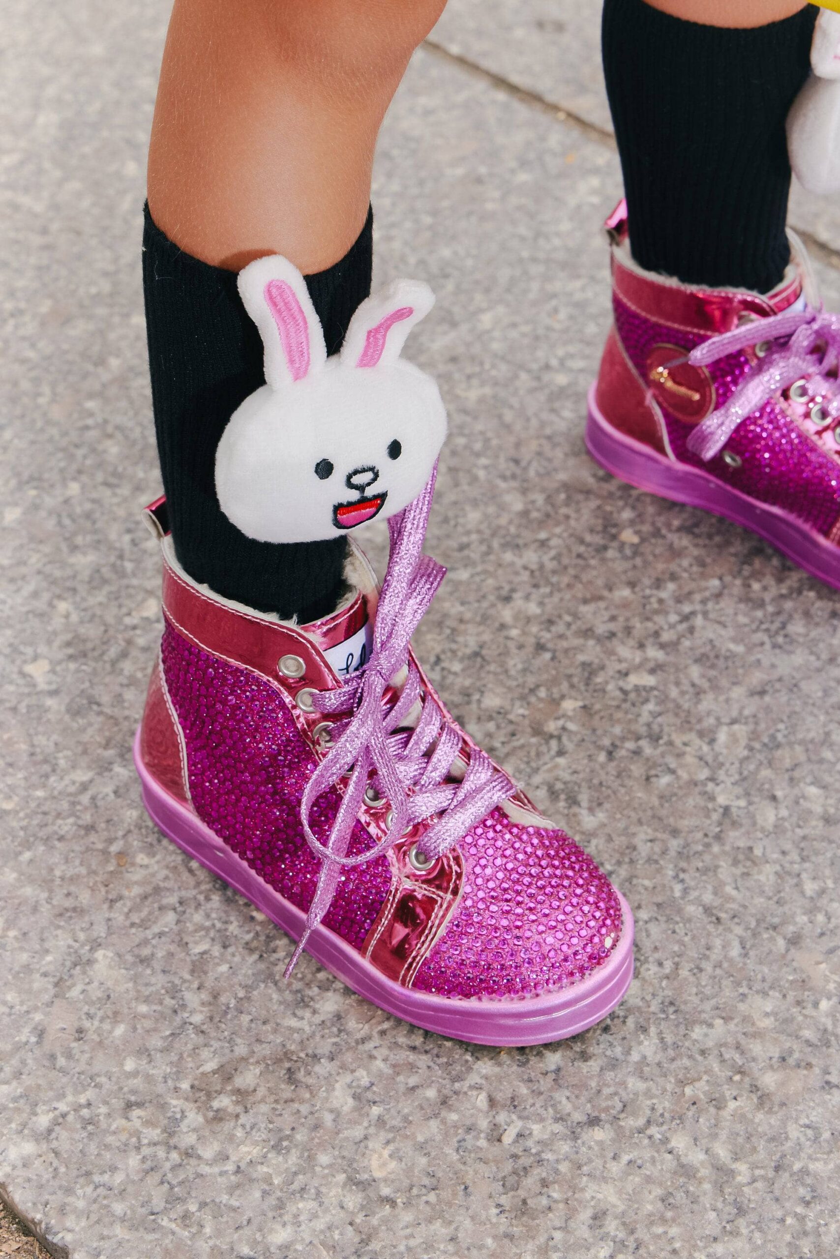 Pink Crystal Hologram Hightops Pink Crystal Hologram Hightops