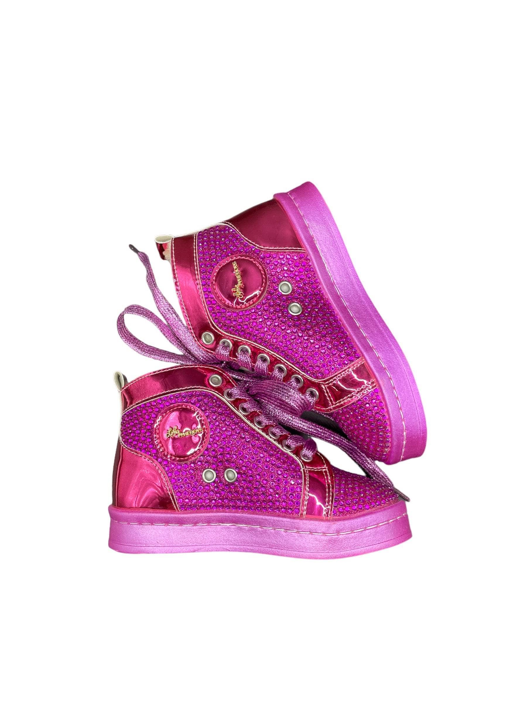 Pink Crystal Hologram Hightops Pink Crystal Hologram Hightops
