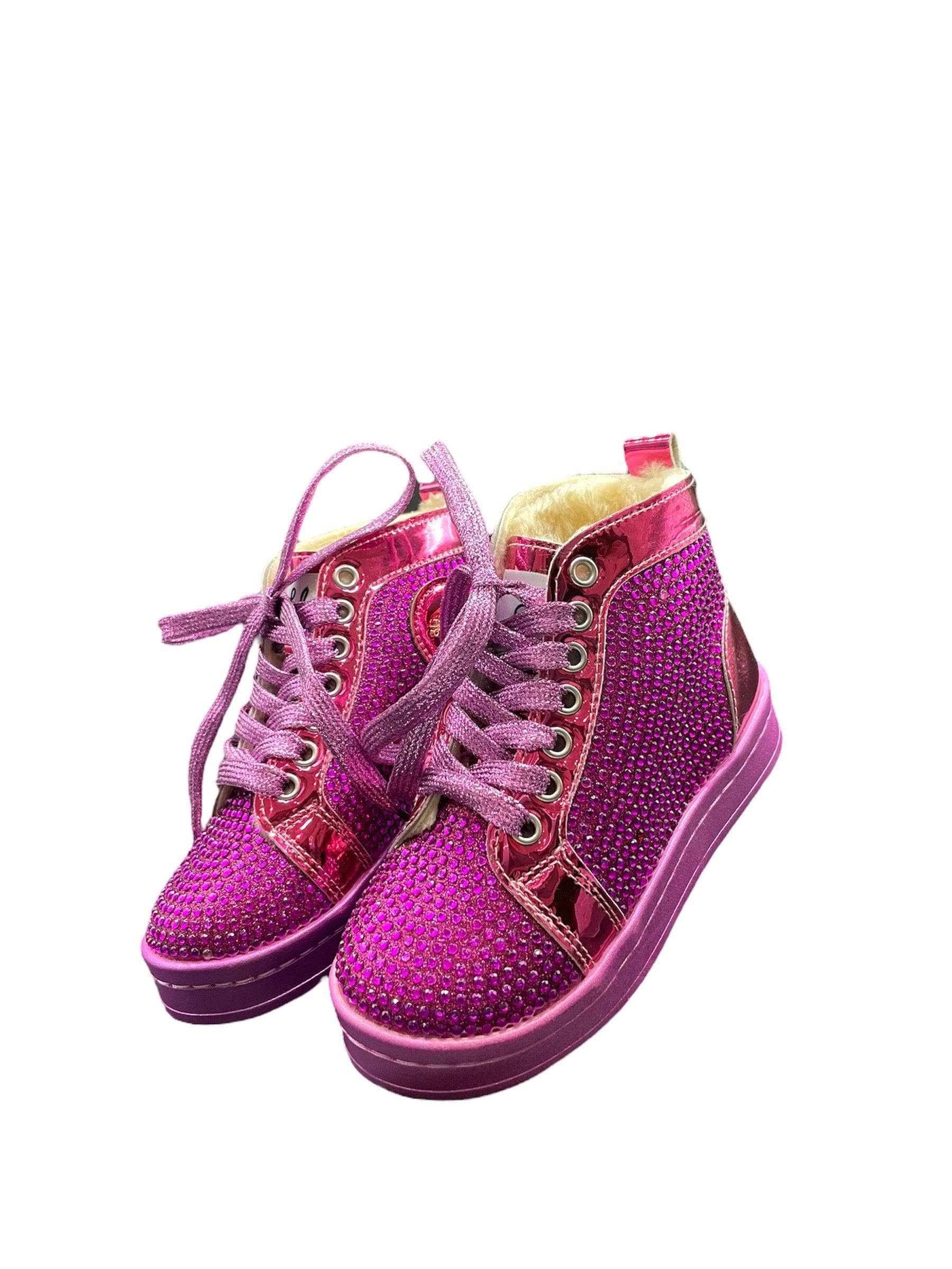 Pink Crystal Hologram Hightops Pink Crystal Hologram Hightops
