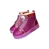 Pastel Cloud Sherpa High-Top Sneaker