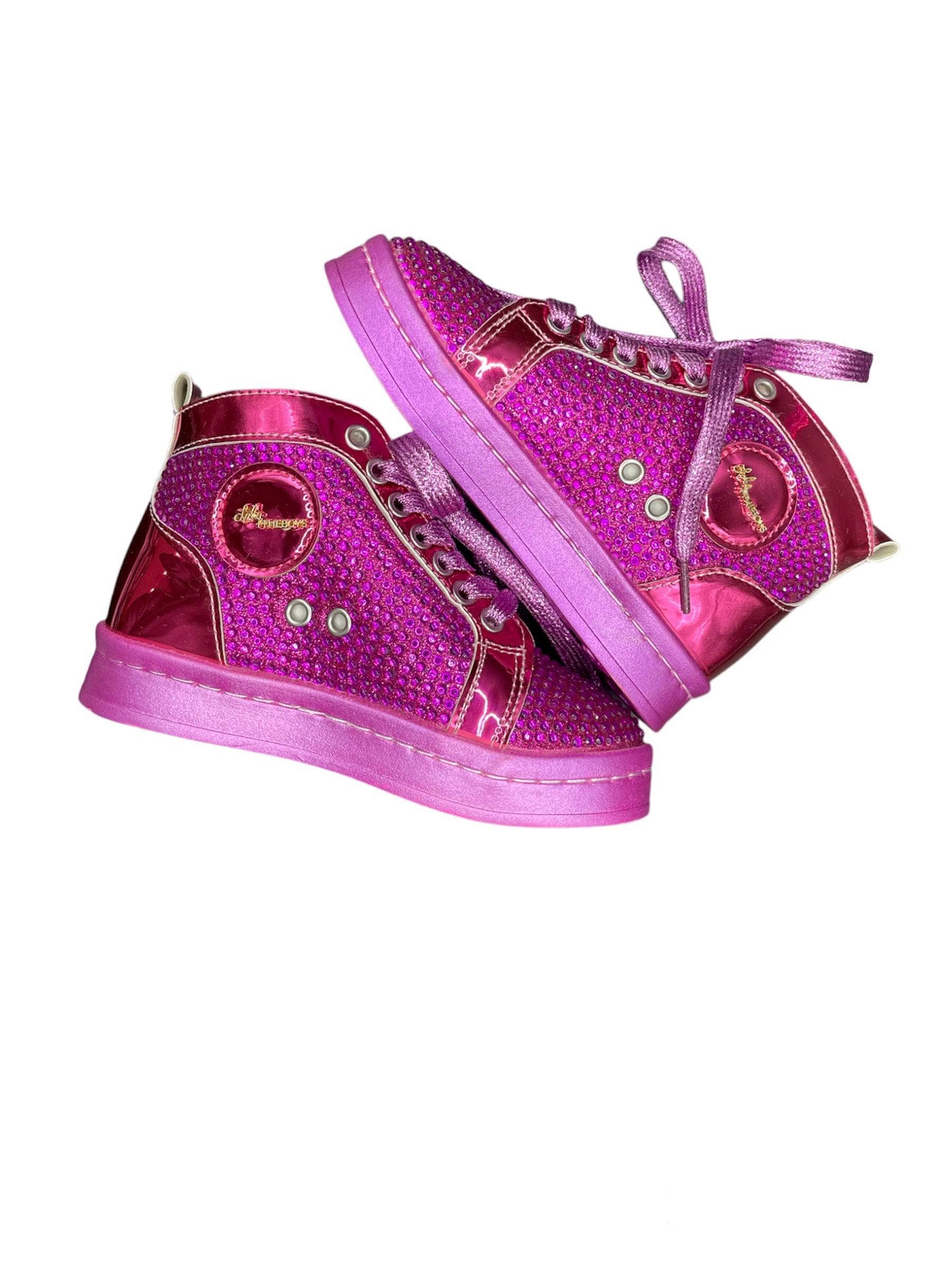 Pink Crystal Hologram Hightops Pink Crystal Hologram Hightops