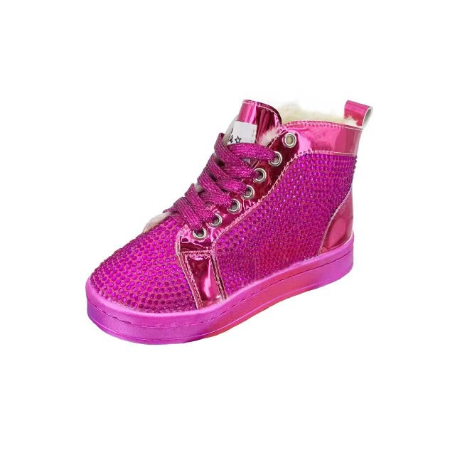 Pink Crystal Hologram Hightops Pink Crystal Hologram Hightops
