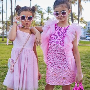 Pink Limited Edition Bejeweled Dress Pink Limited Edition Bejeweled Dress