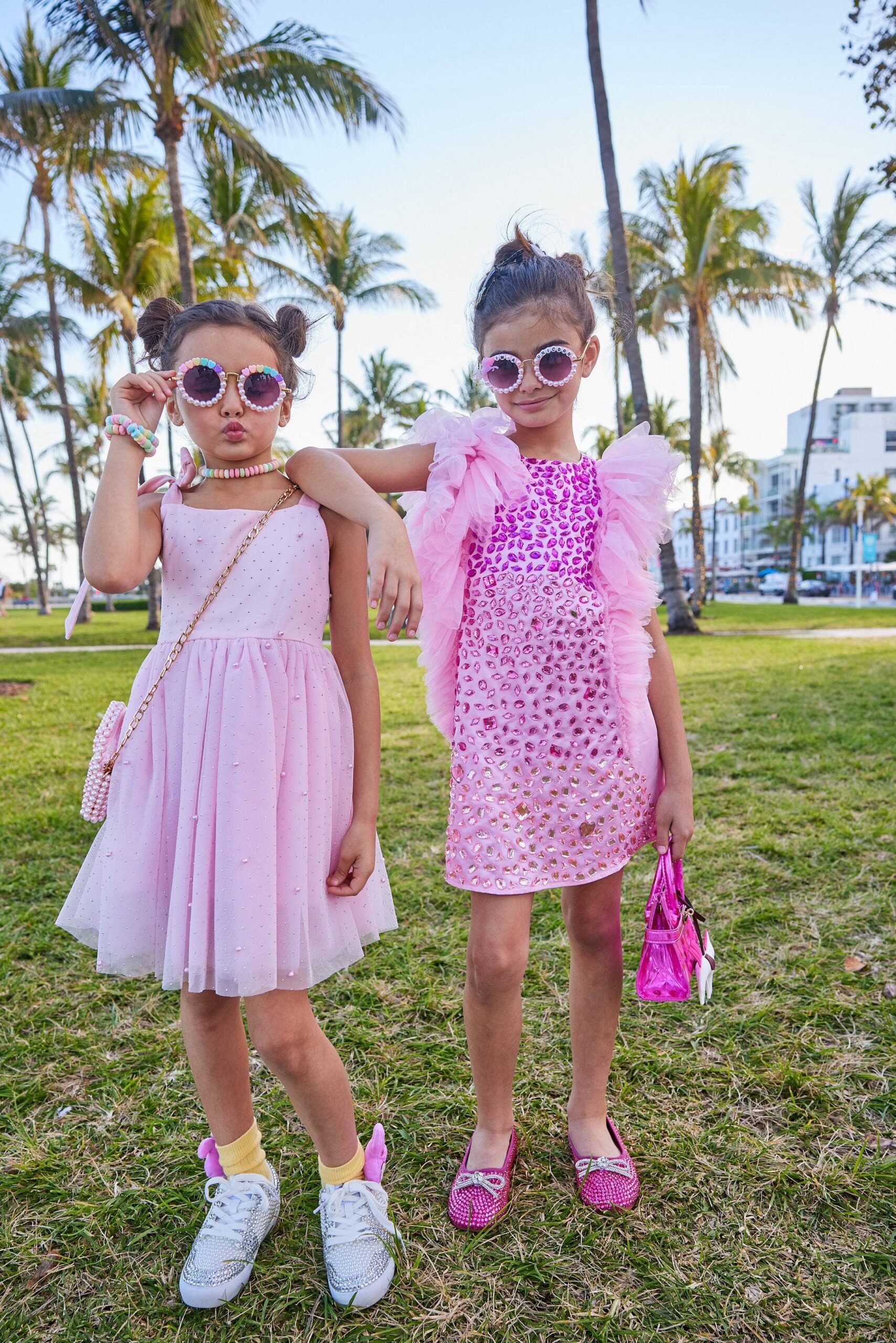 Pink Limited Edition Bejeweled Dress Pink Limited Edition Bejeweled Dress