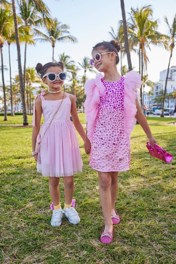 Pink Limited Edition Bejeweled Dress