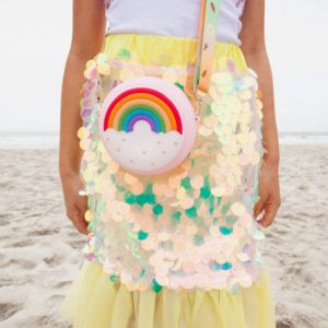 Pink Rainbow Mini Crossbody