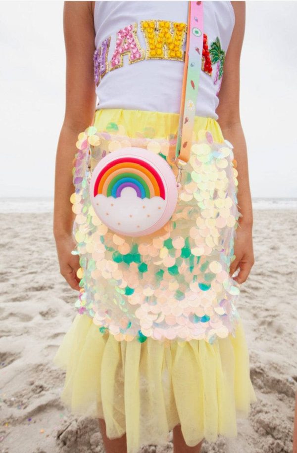 Pink Rainbow Mini Crossbody