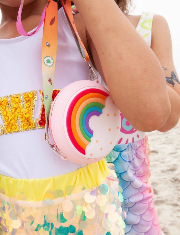 Pink Rainbow Mini Crossbody
