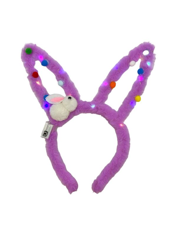 Plush Bunny Ears Headband