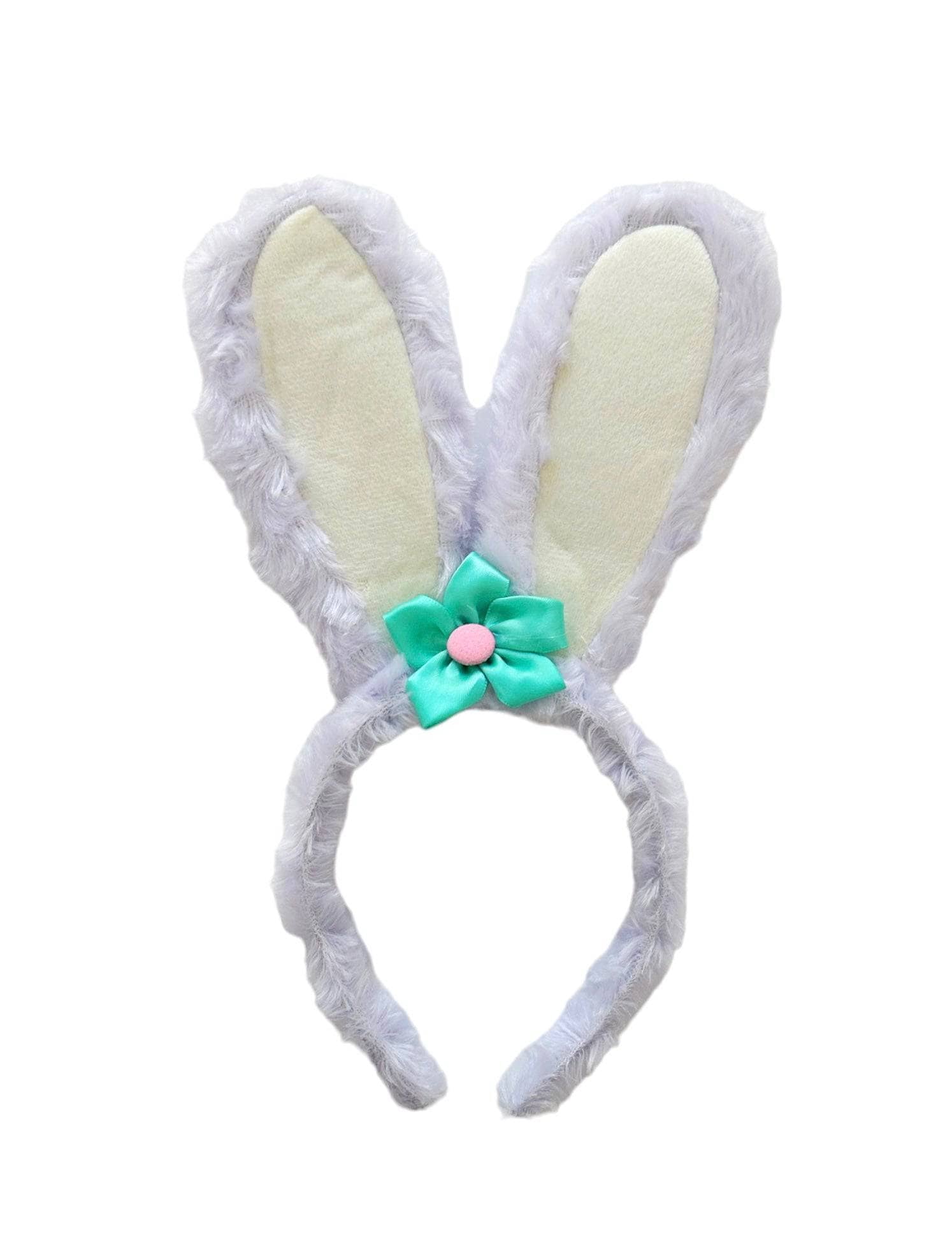 Plush Bunny Floral Headband Plush Bunny Floral Headband