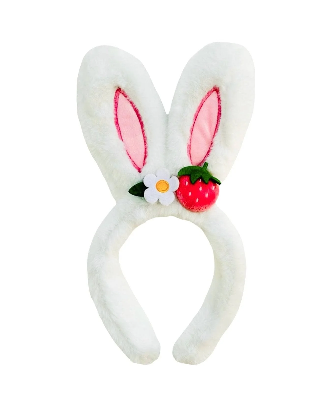 Plush Bunny Floral Headband Plush Bunny Floral Headband