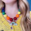 Smiley Rainbow Bracelets (7 pack)