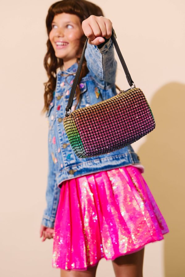Rainbow Crystal Purse