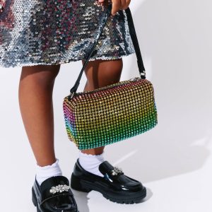 Rainbow Crystal Purse