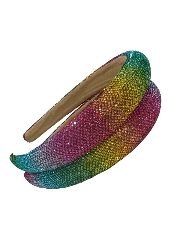 Rainbow Encrusted Headband