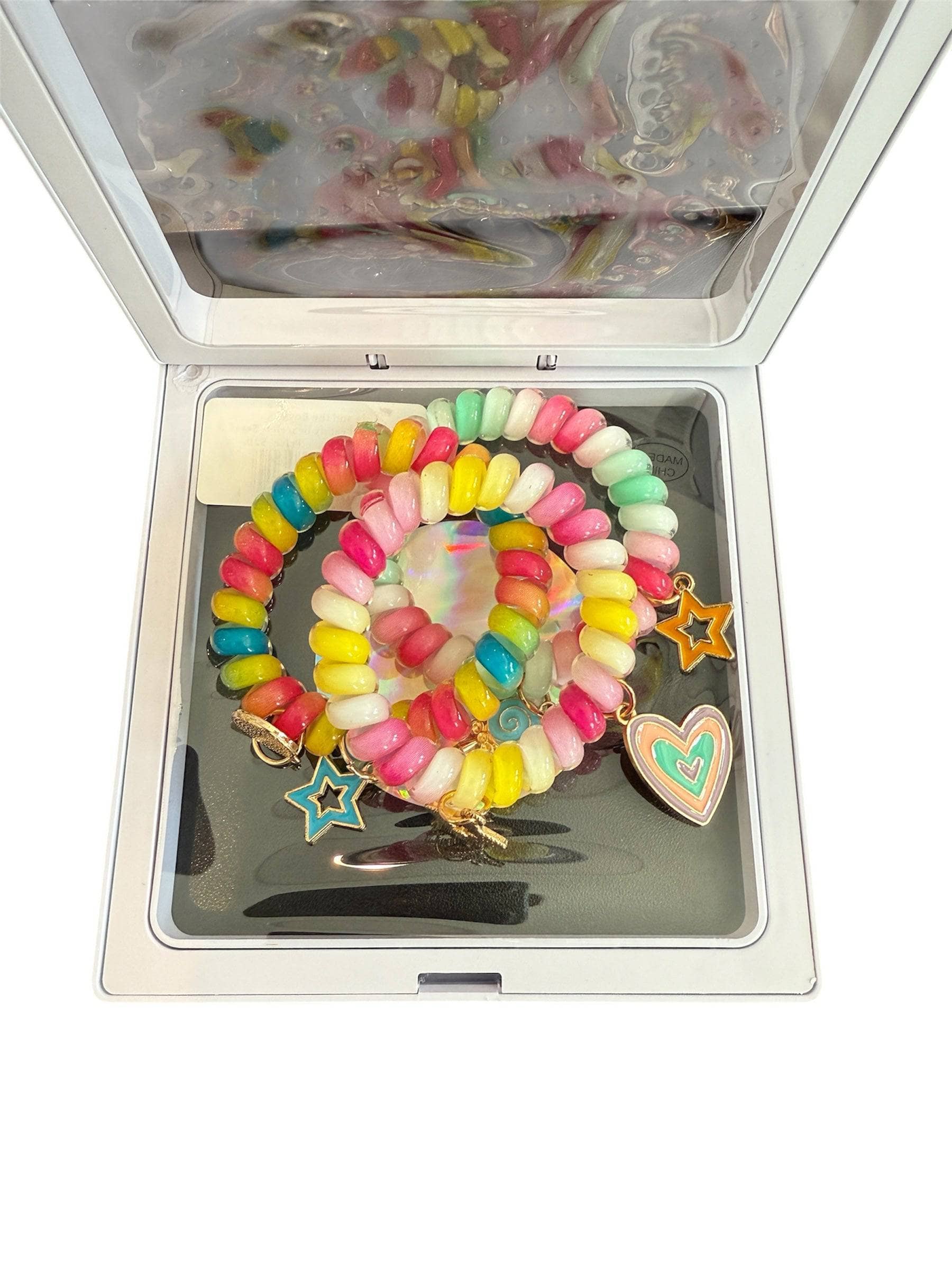 Rainbow Girl Candy Bracelet (set of 3) Rainbow Girl Candy Bracelet (set of 3)