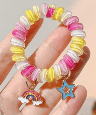 Rainbow Girl Candy Bracelet (set of 3) Rainbow Girl Candy Bracelet (set of 3)