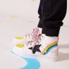 Rainbow Striped Sneakers