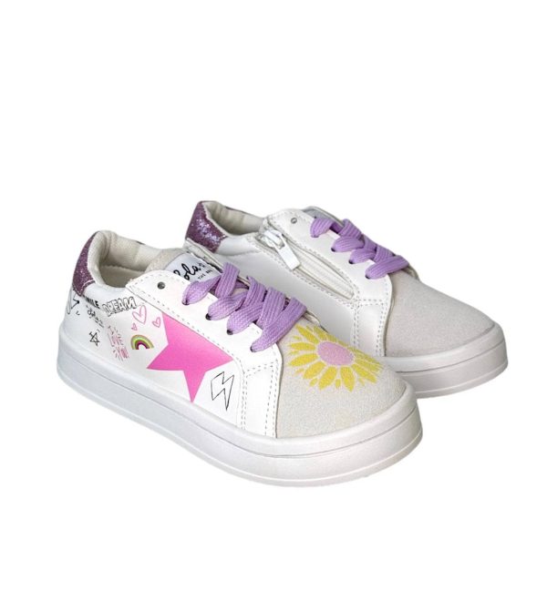Rainbow Sunflower Sneaker